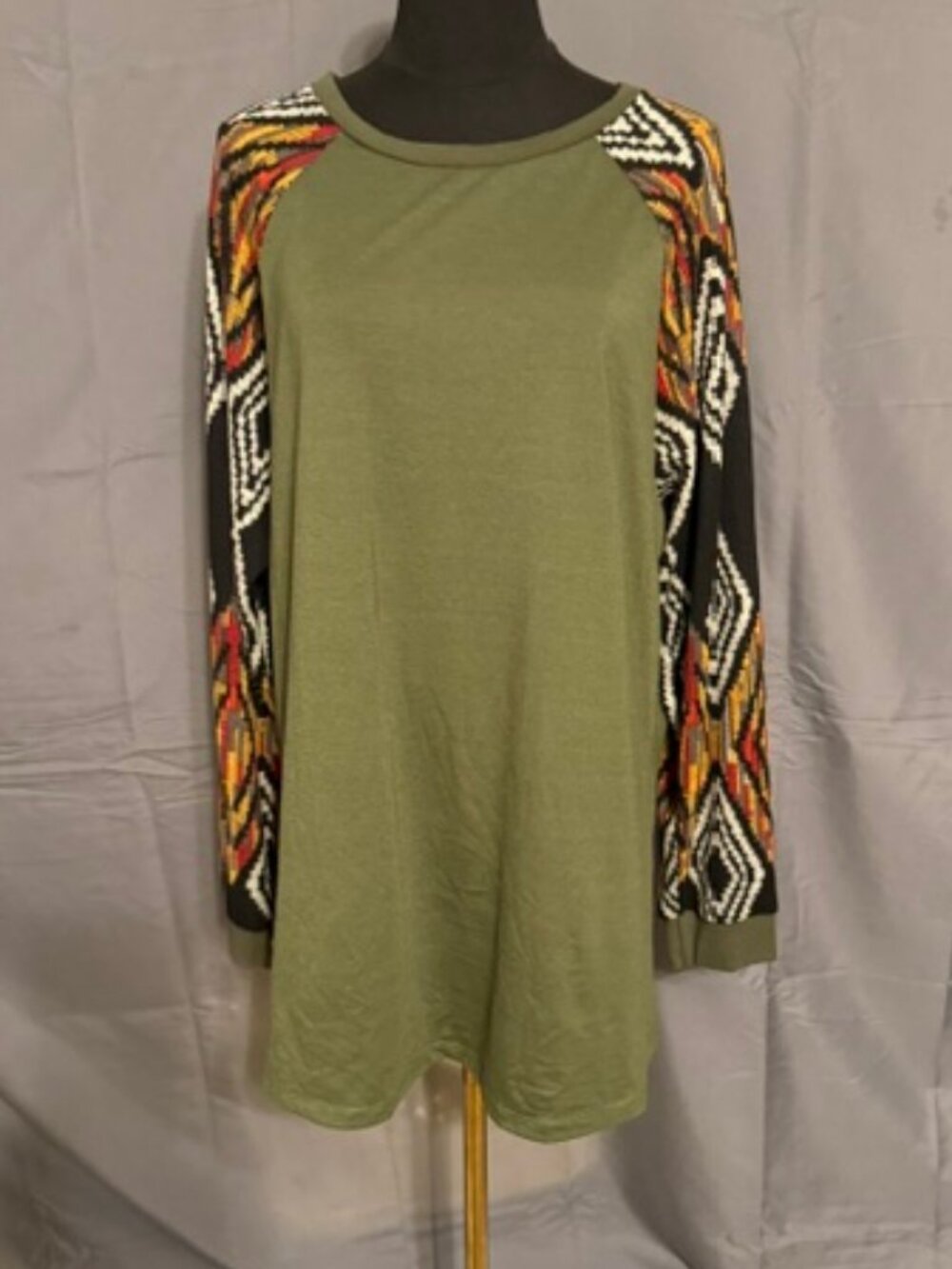 NWT SUNSHINE & RODEOS Long Sleeve Blouse Size 3X